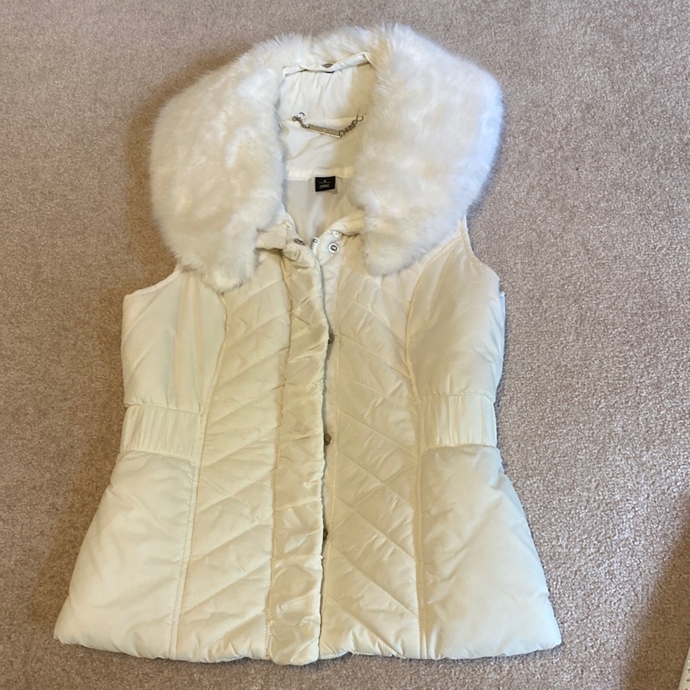 WHBM Size S White Vest